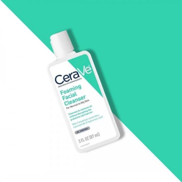 Cerave Foaming Facial Cleanser (Normal to Oily) - 87ml