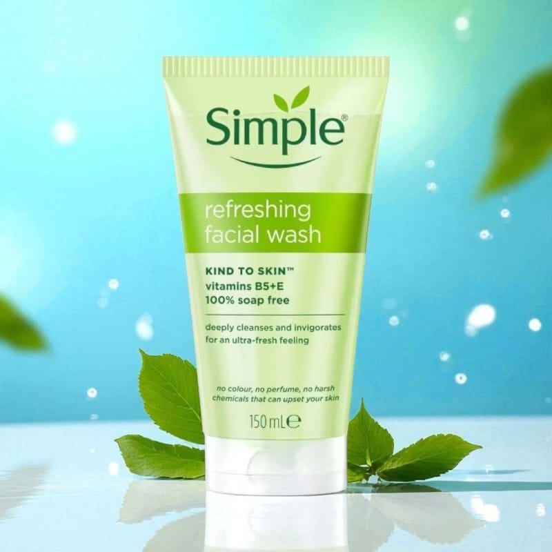 IMG-20251121-WA0022 Simple Kind To Skin Refreshing Facial Wash - 150ml - Image 1