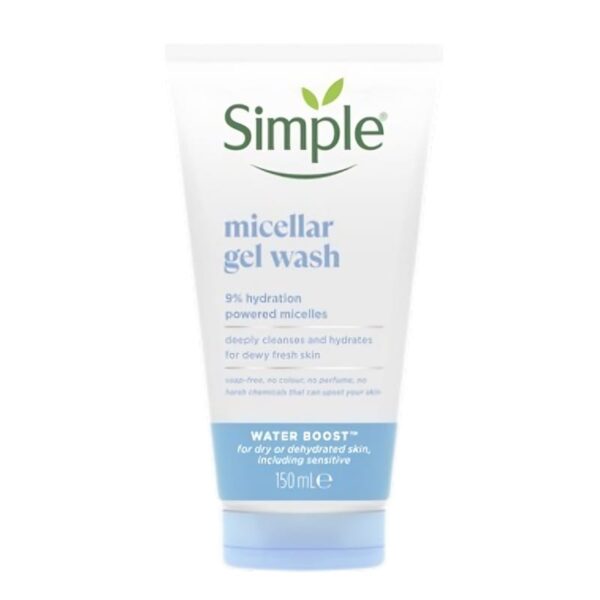 Simple Water Boost Micellar Facial Gel Wash -150ml