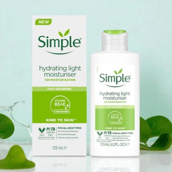 Simple Kind To Skin Hydrating Light Moisturiser - 125ml